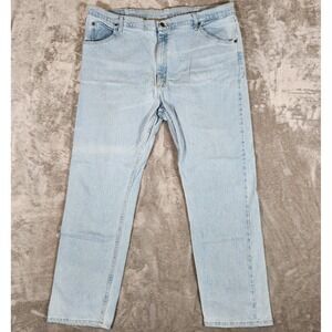 Wrangler‎ Flex Light Cotton Spandex Jeans 41X31(Tag 42X30) Men's Blue 1096FXVBI